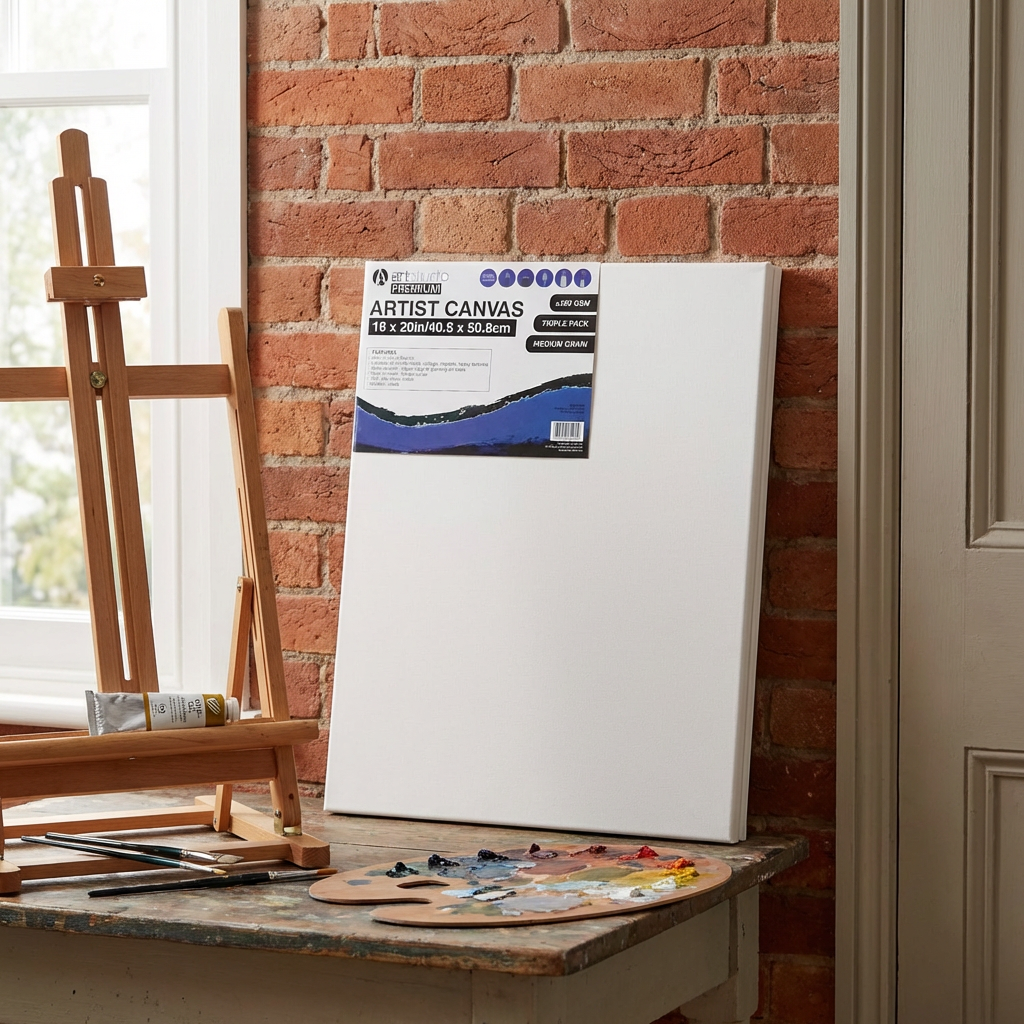 Art Studio Premium Artist Canvas 40.6 x 50.8cm 3 Pack Image 8