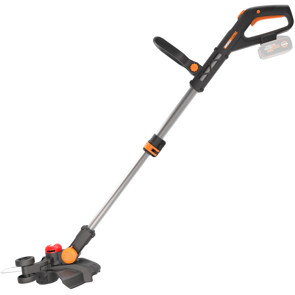 Worx Nitro WG173E.9 3-in-1 20V 33cm Cordless Brushless Grass Trimmer with 4.0Ah Battery Image 3