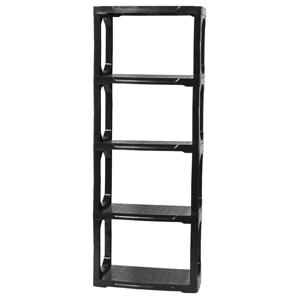 Samuel Alexander 5 Tier Shelving Garage Storage Unit Black Image 1