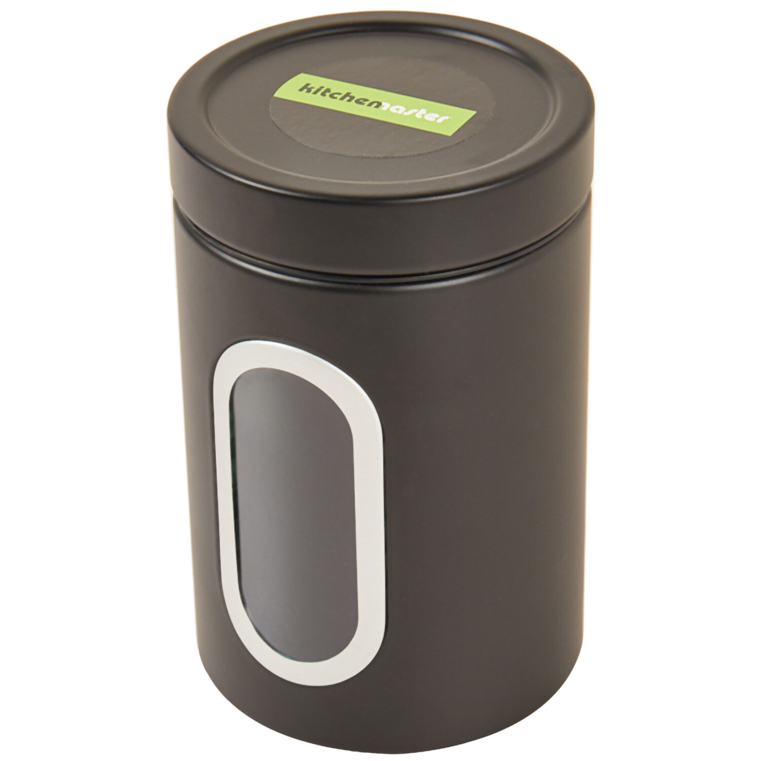 Kitchen Master Stacking Canister - Black Image 2