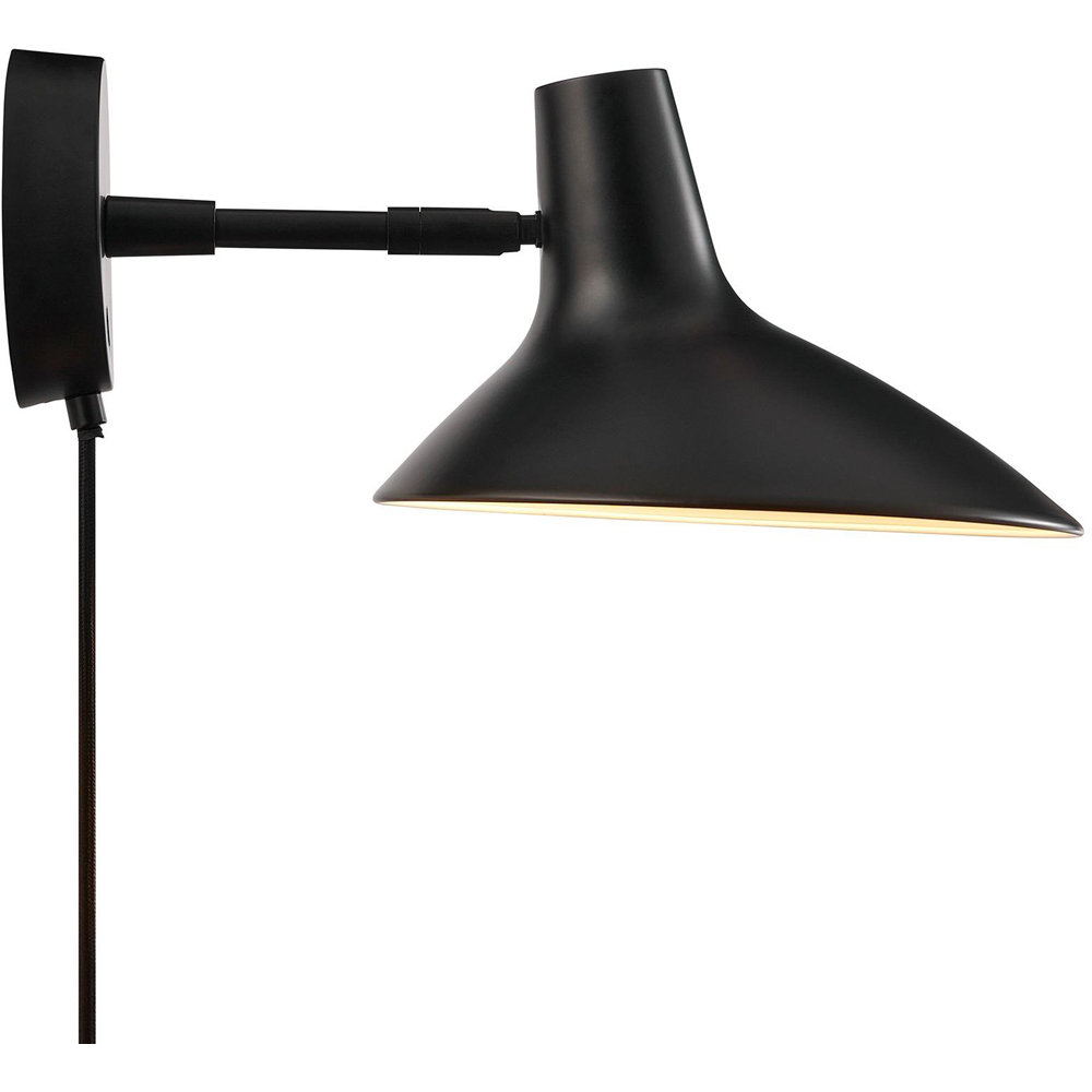 Nordlux Darci Black Short Wall Light Image 3