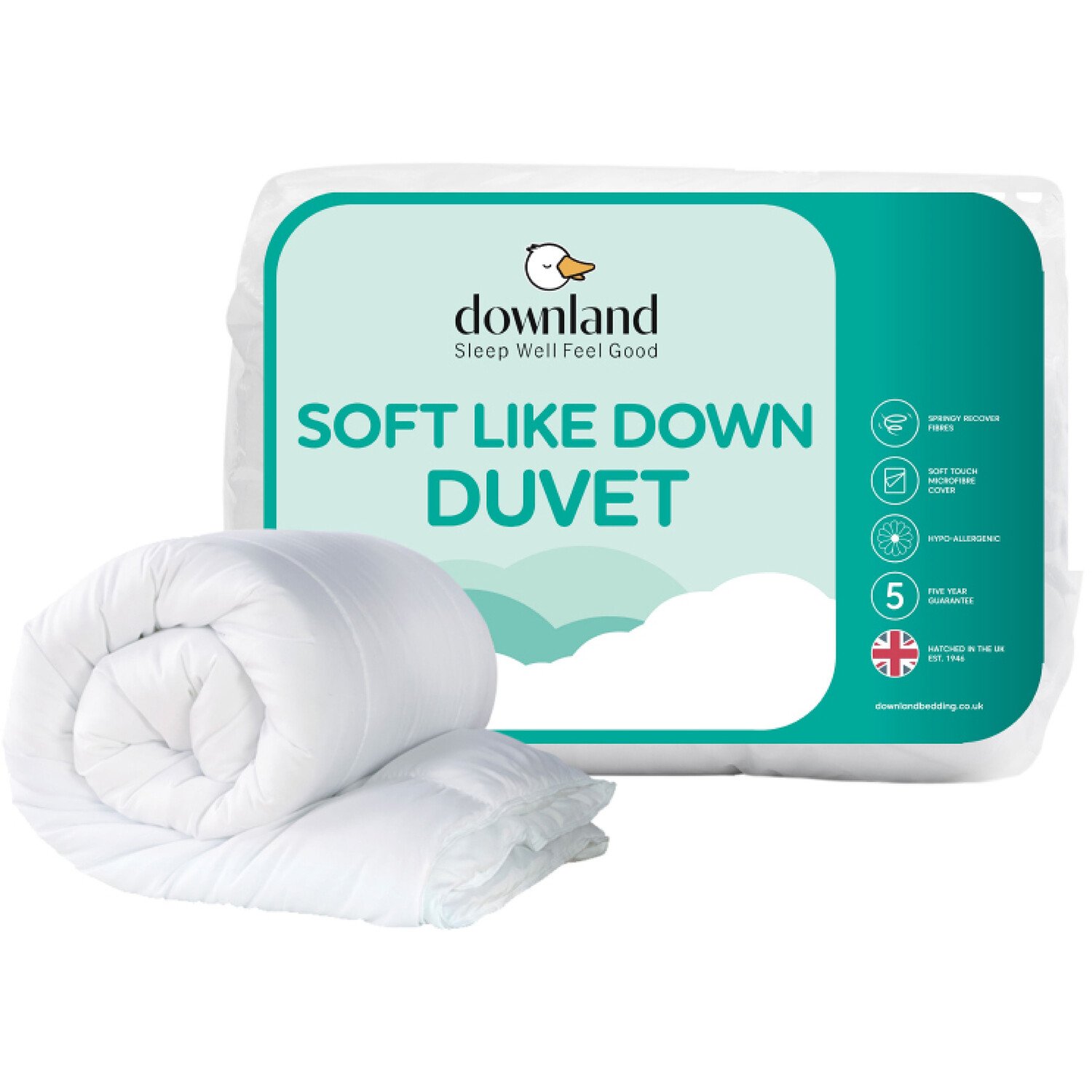 Downland Soft Like Down 4.5 Tog Duvet Double Image
