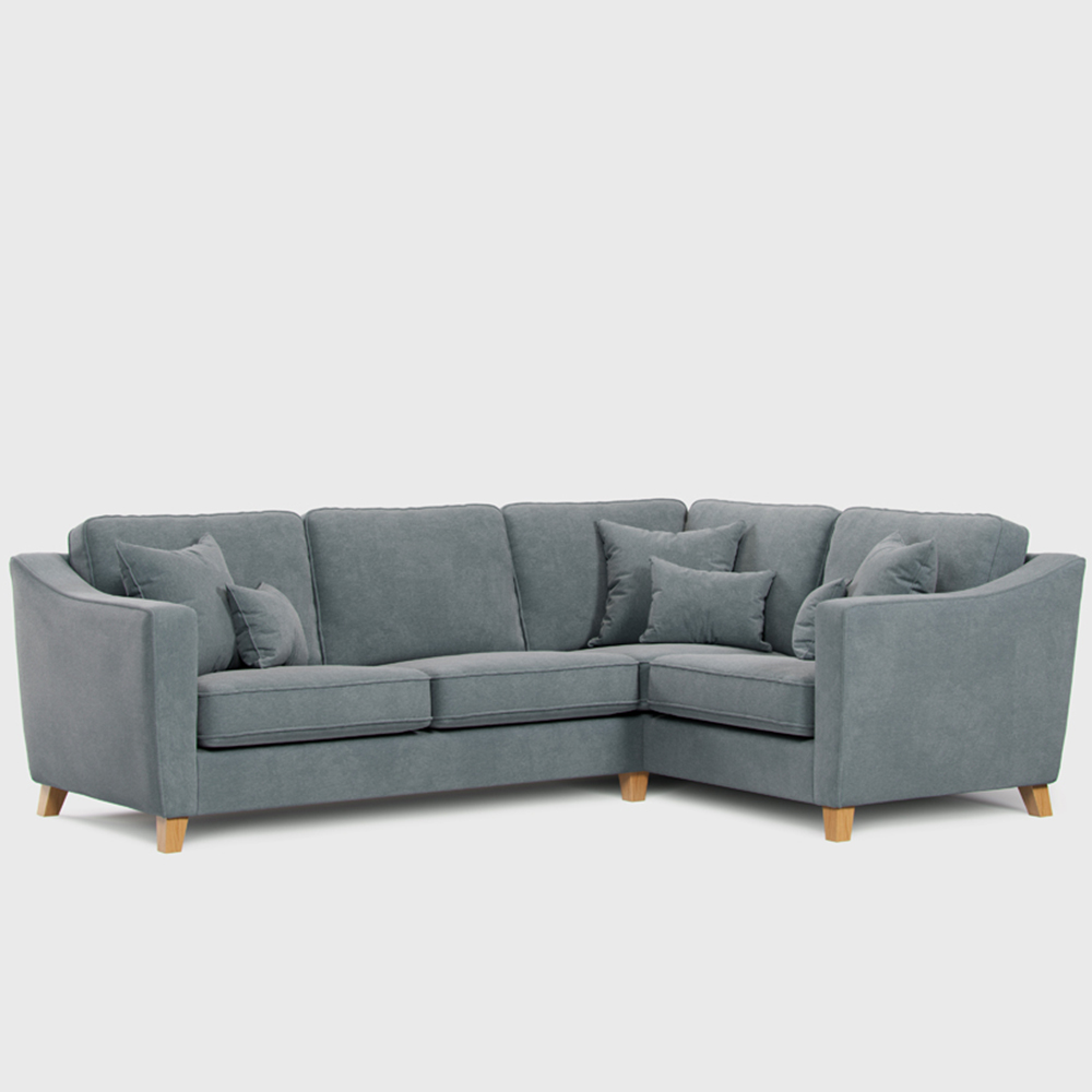 Marlon 3 Seater City Denim Left Hand Corner Sofa Image 2