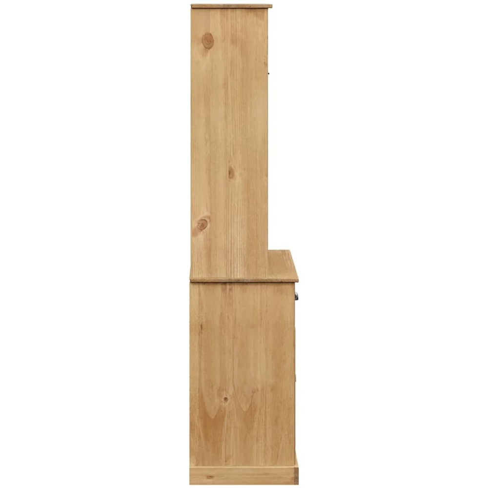vidaXL Vigo 4 Door 2 Drawer Natural Highboard Image 6