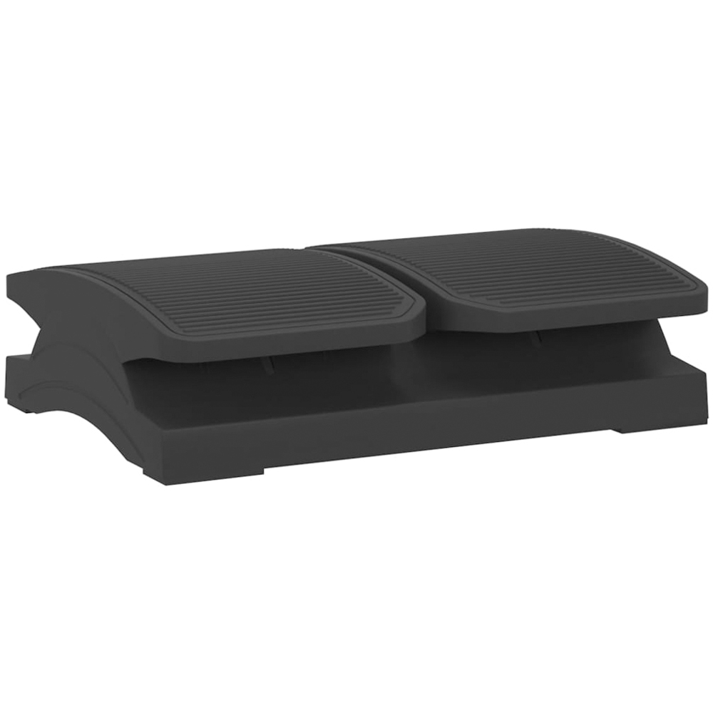 vidaXL Black Footrest Image 3