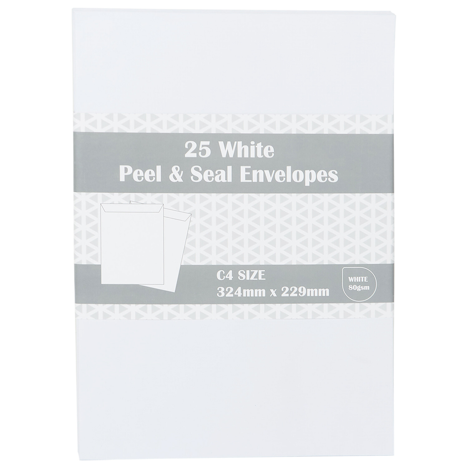 White Envelopes C4 - White / 33cm Image 1