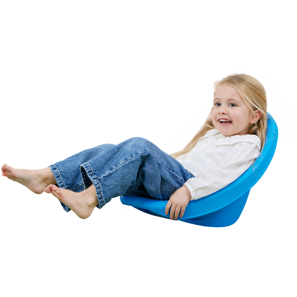 Liberty House Toys Kids Blue Floor Rocking Chair Image 3
