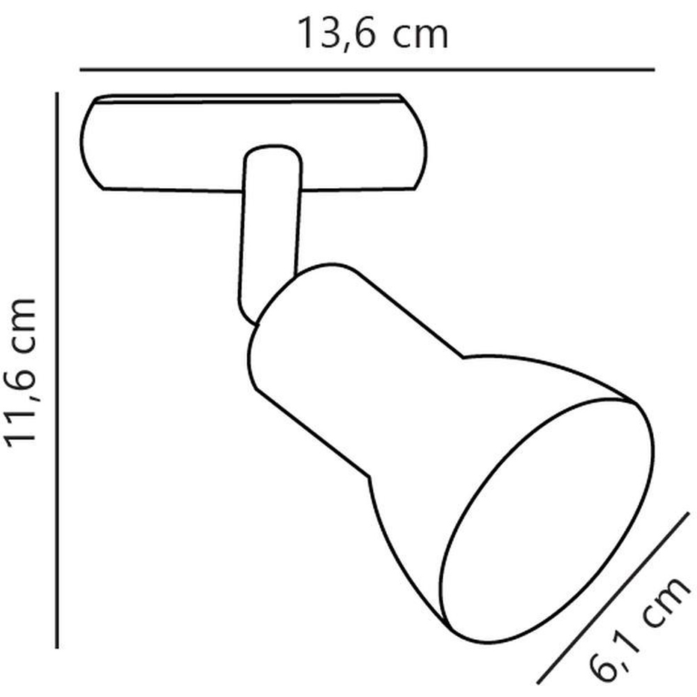 Nordlux Link Munin GU10 Black Spot Track Light Image 3