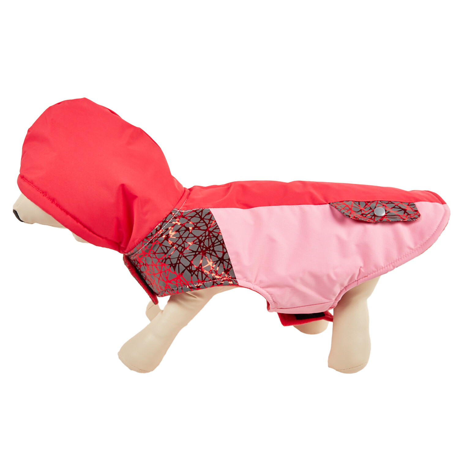 Maritime Dog Coat - Coral / Medium Image 1