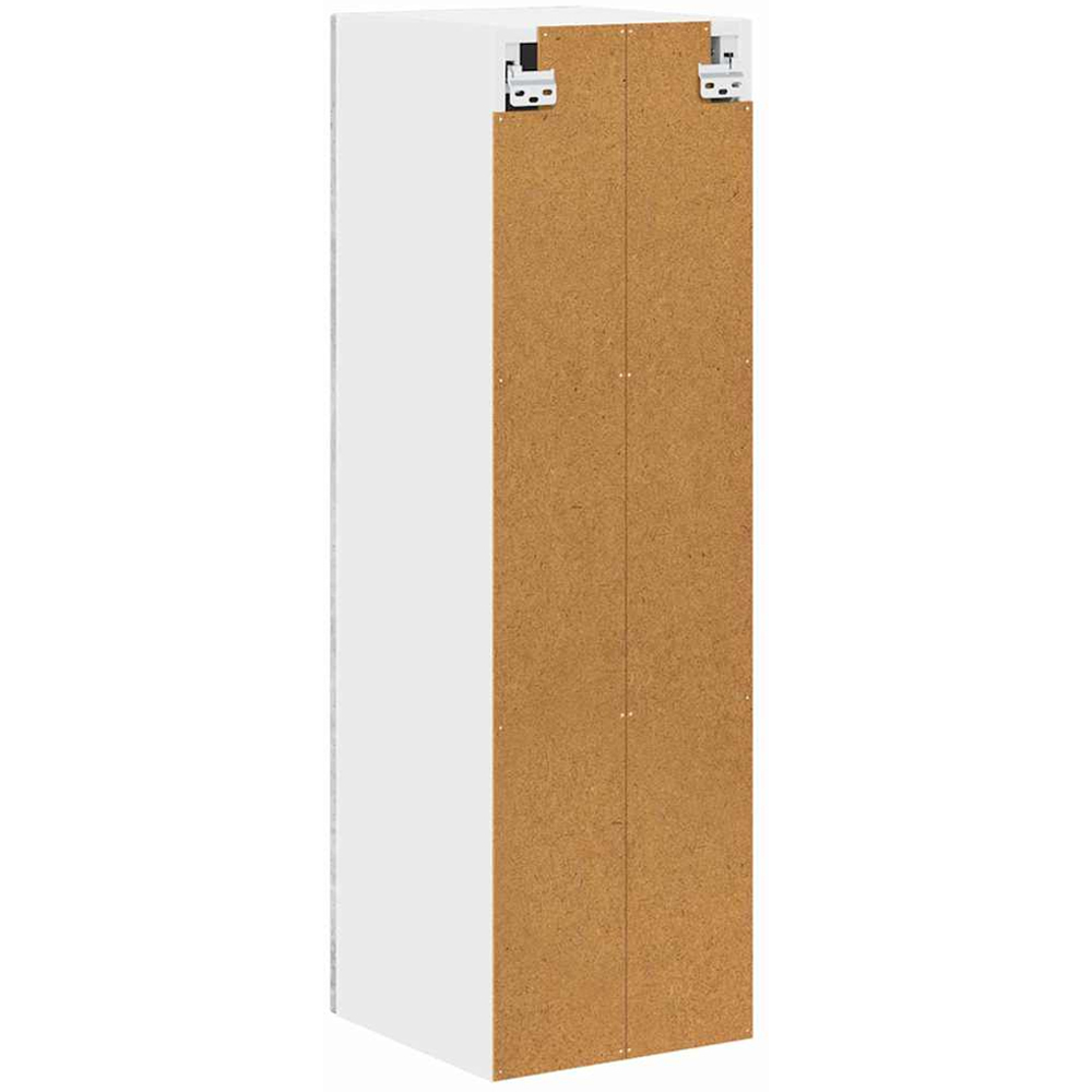 vidaXL Single Door Concrete Grey Kitchen Wall Cabinet Image 7
