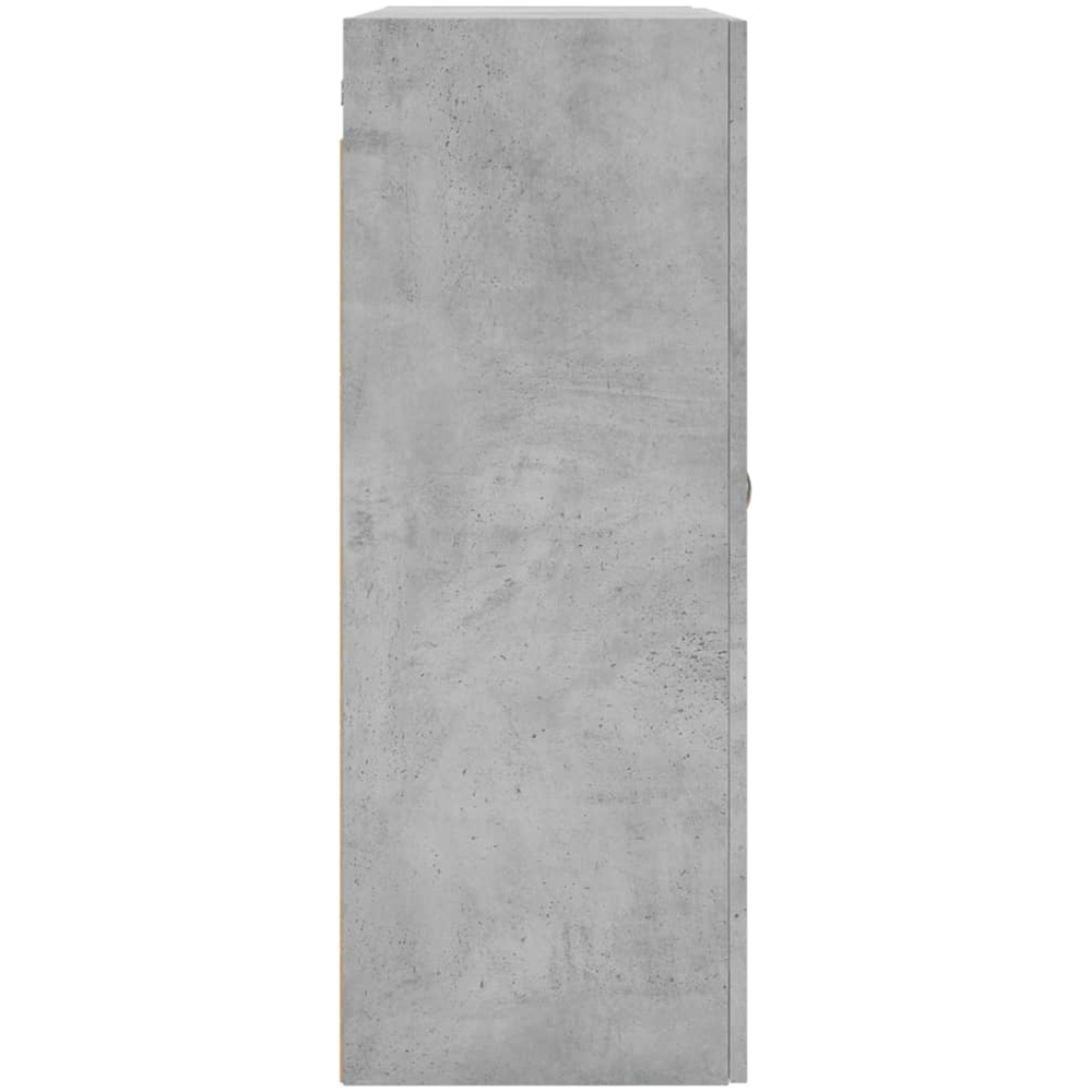 vidaXL 2 Door Concrete Grey Wall Mounted Cabinet Image 8