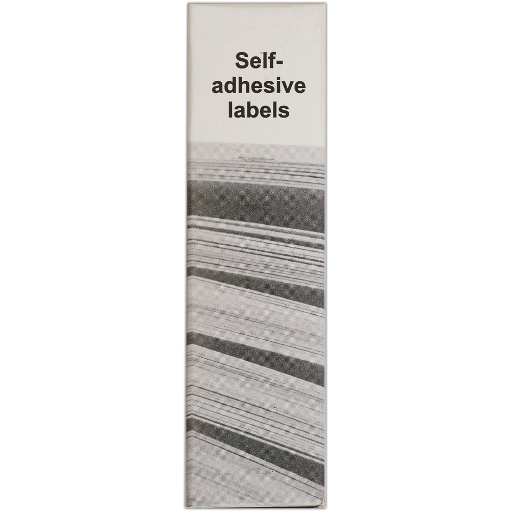 Blick White Rectangular Self Adhesive Label in Dispenser 12 x 44mm 840 Pack Image 6