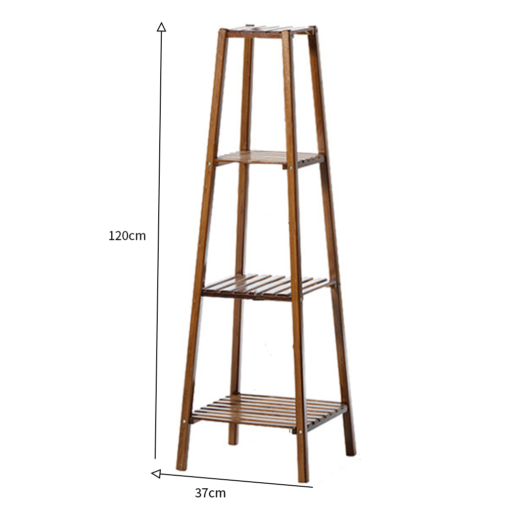 Living and Home Vintage Tiered Plant Stand Display Shelf Image 4