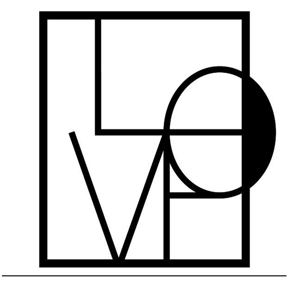 Decortie Black Love Theme Metal Wall Art Image 3