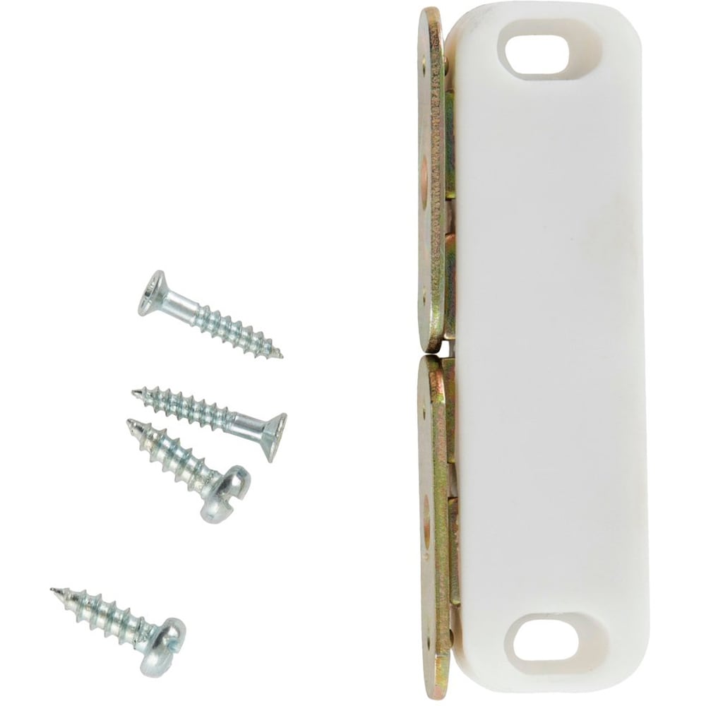 Hiatt White Large Magnetic Door Catch  Image 1
