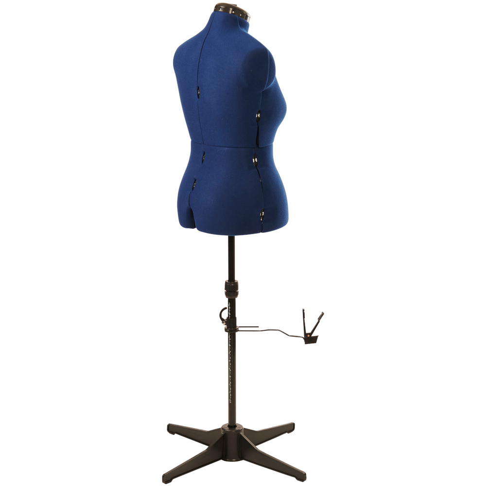 Sewing Online 023817-NVY Navy Adjustable 8-Part Dressmakers Dummy with Hem Marker Medium Image 5