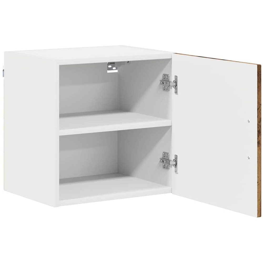 vidaXL Kalmar Single Door Old Wood Wall Mounted Square Kitchen Cabinet Image 5
