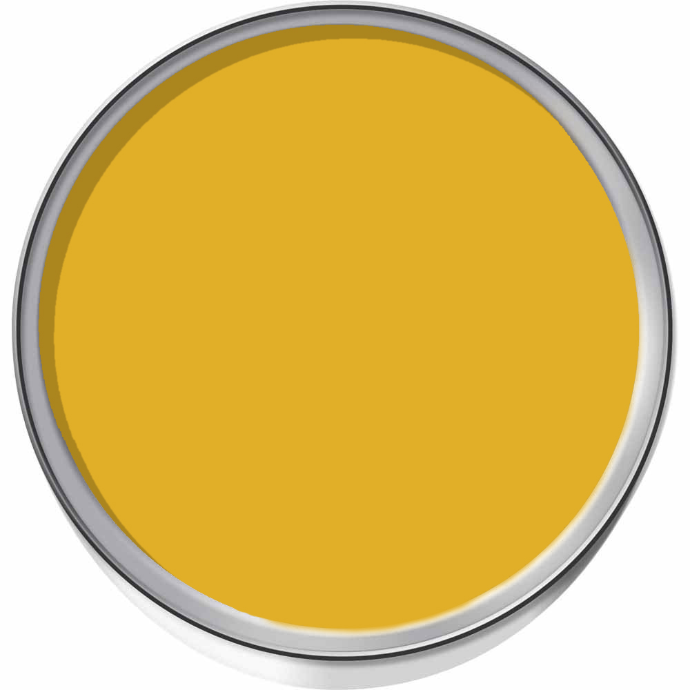 Johnstones Matt Emulsion Paint - Yellow Diamond / 2.5l Image 3
