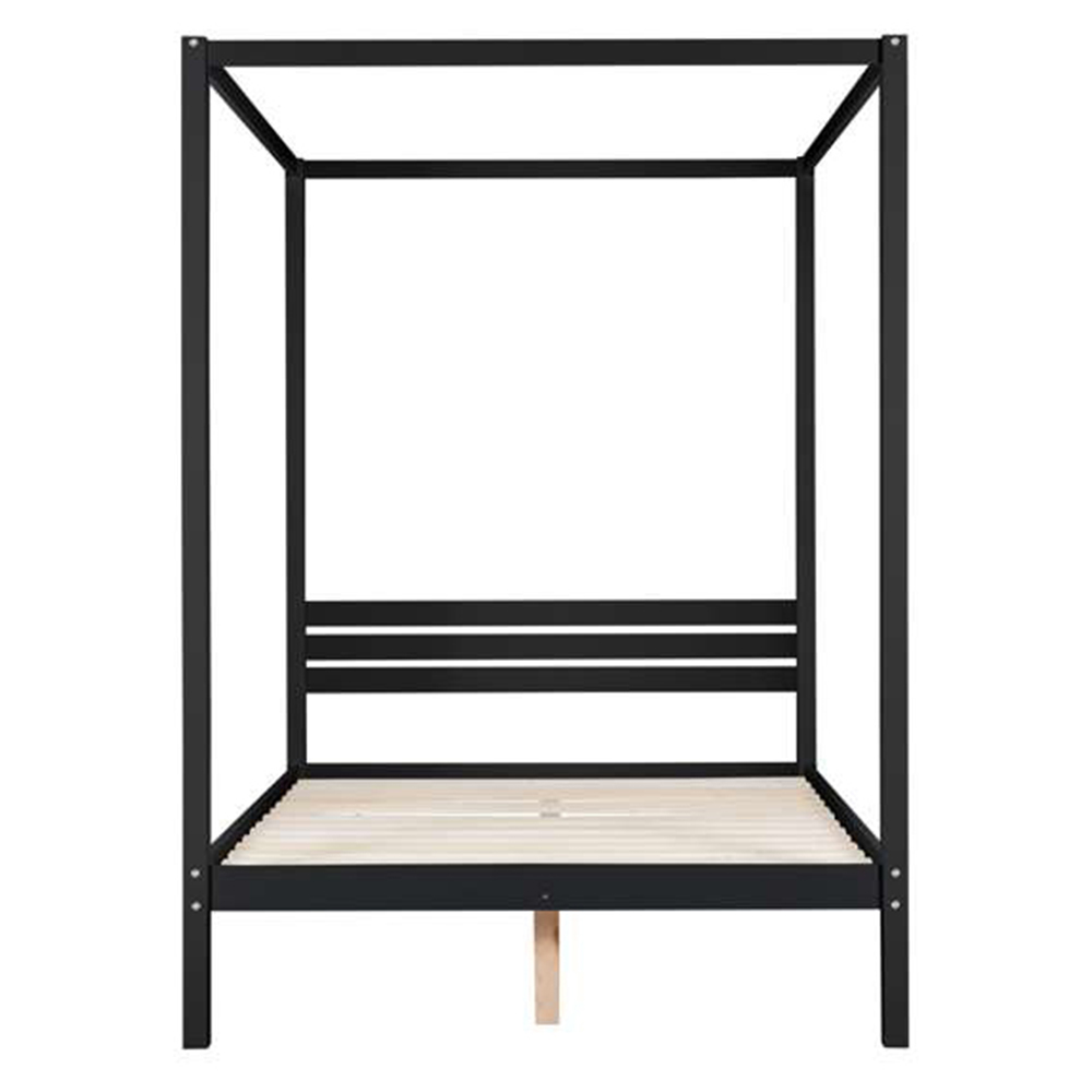 Mercia King Size Black Four Poster Bed Frame Image 5