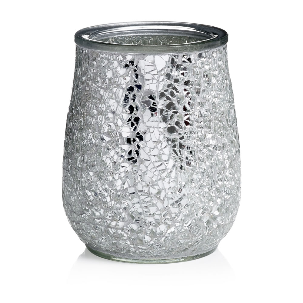 Wilko Mosaic Tumbler Silver Wilko