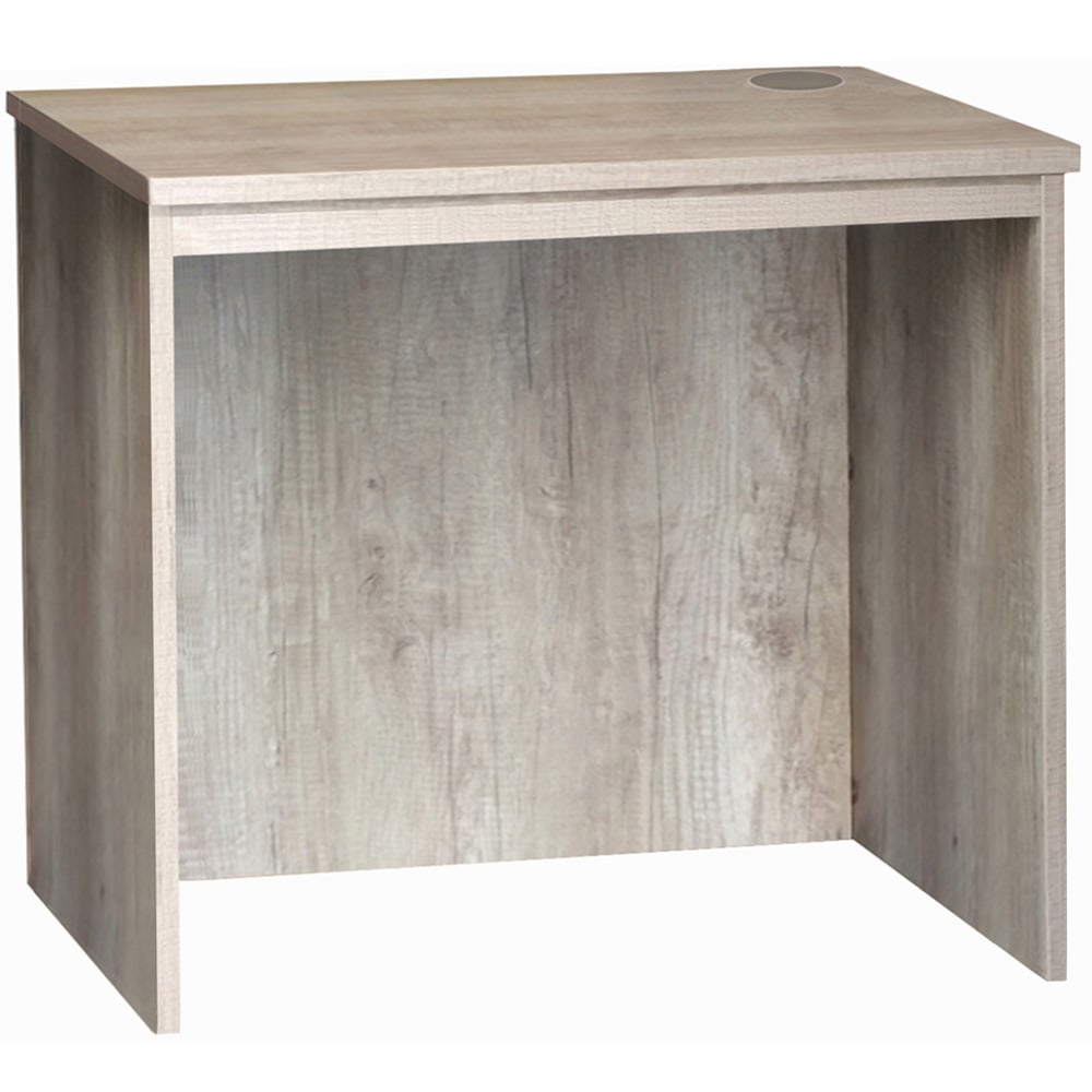 R White Cabinets Home Office Desk Grey Image 2