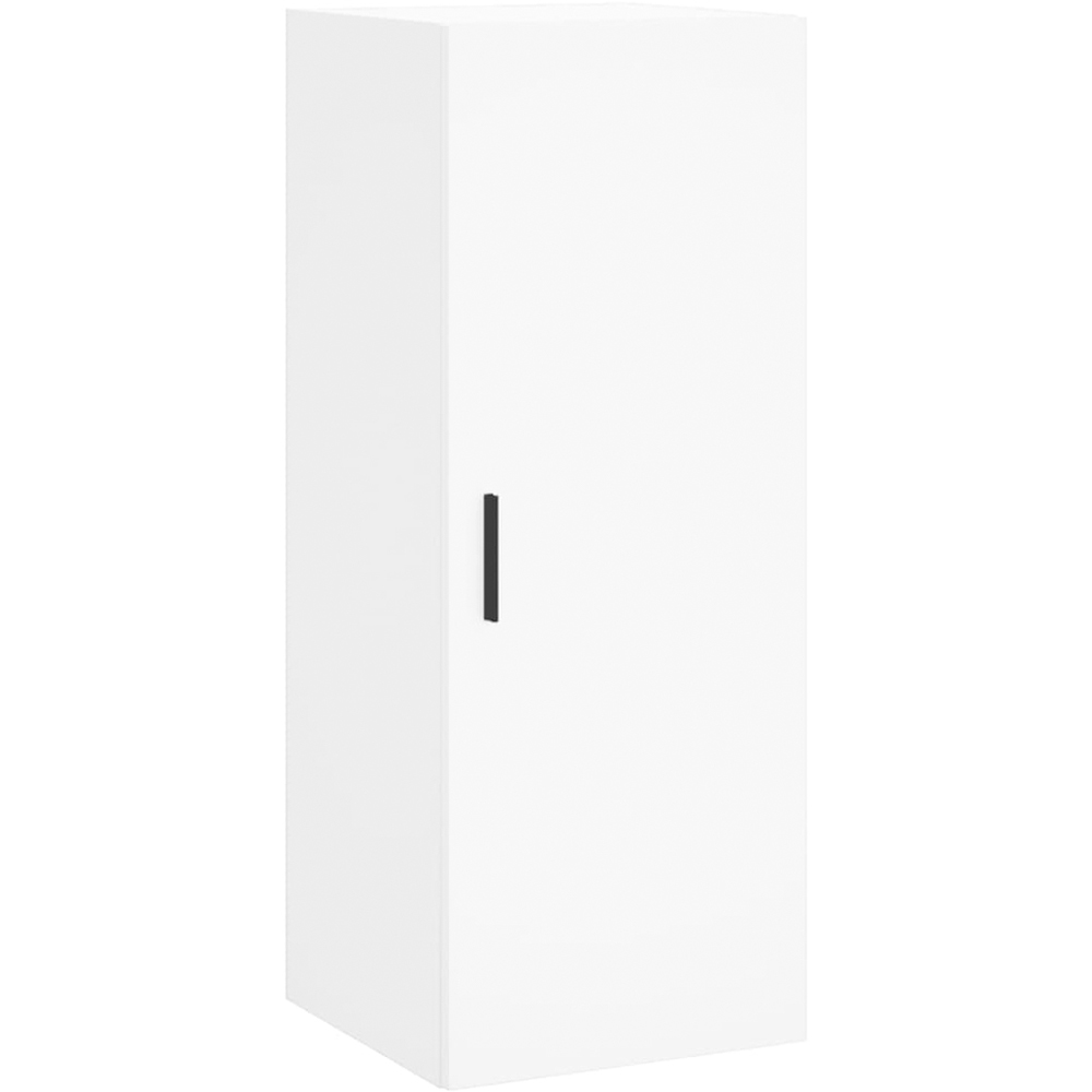 vidaXL 2 Door White Tall Highboard Image 7