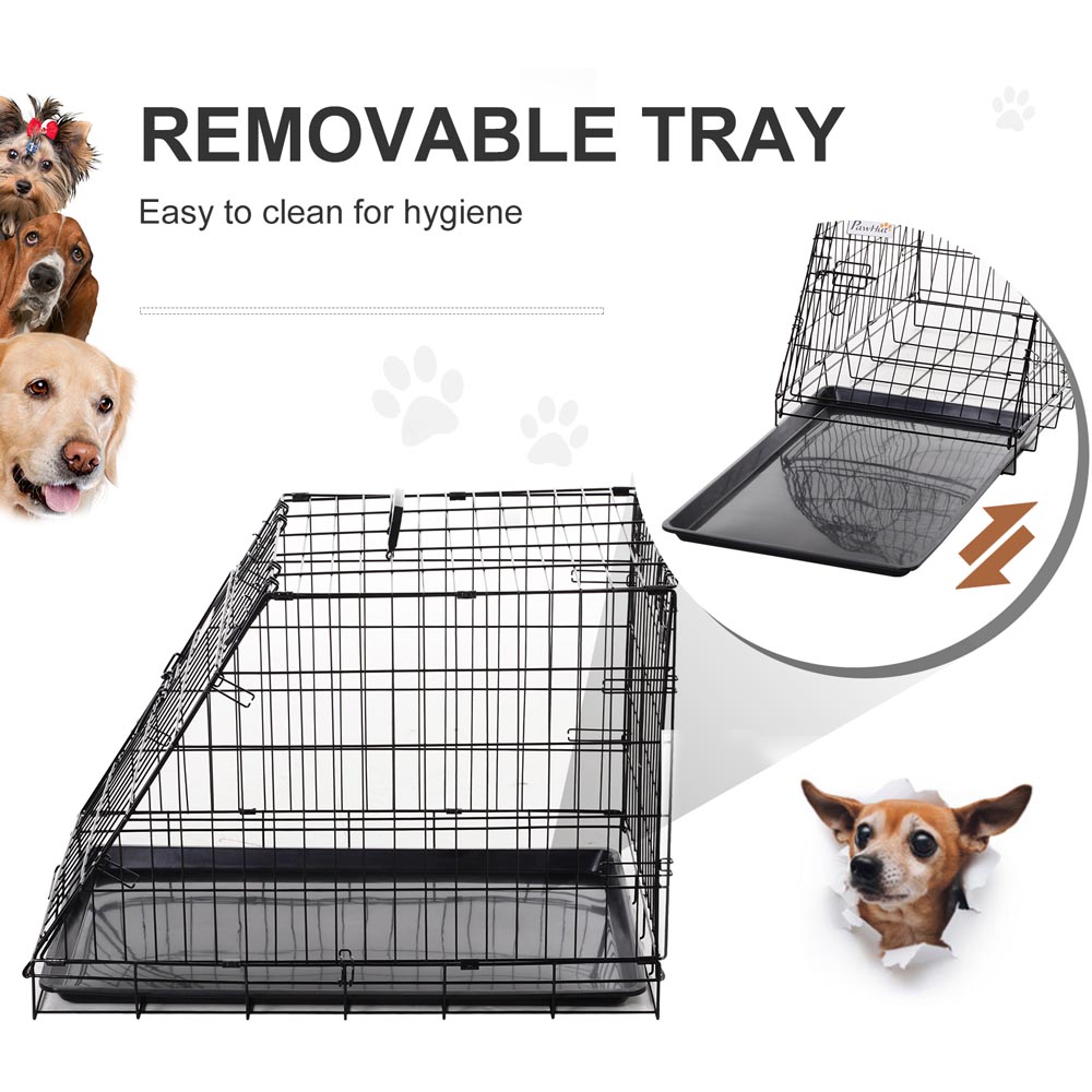 Easy collapsible dog crate outlet