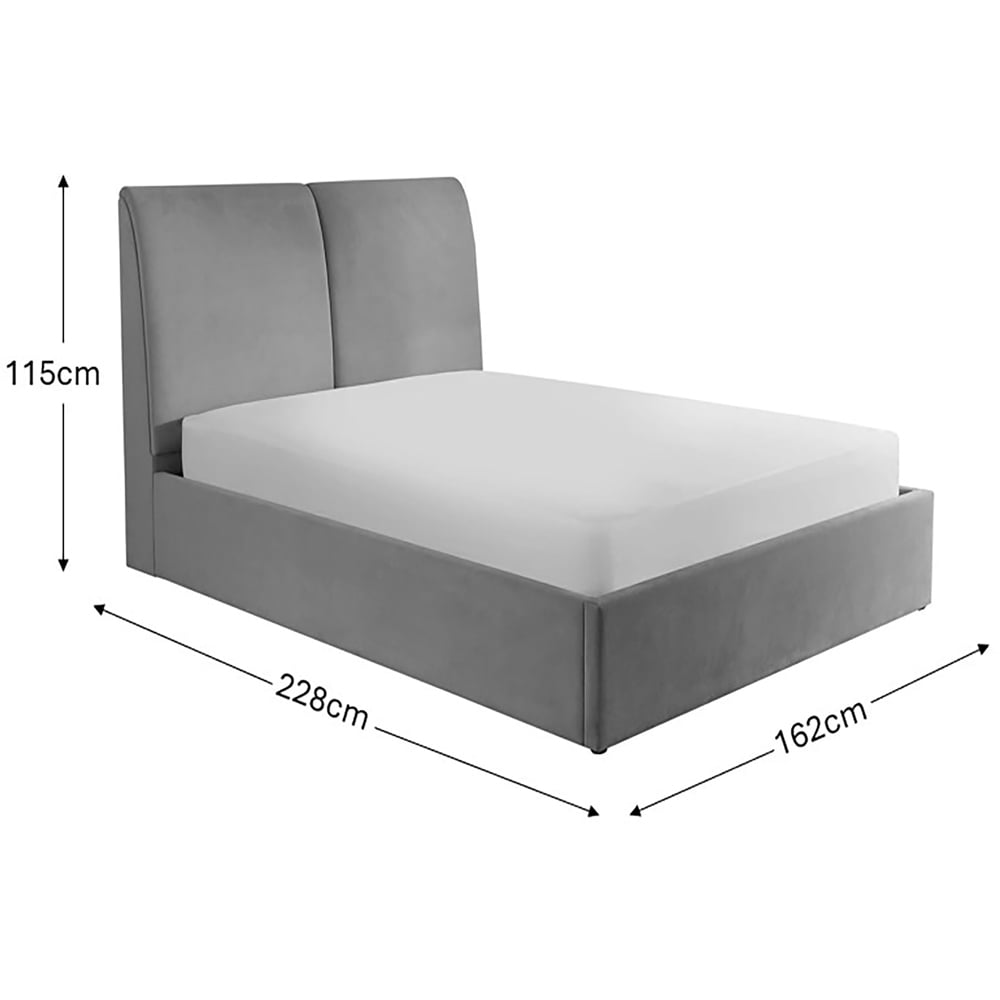 GFW Montrel King Size Natural Ottoman Bed Image 6