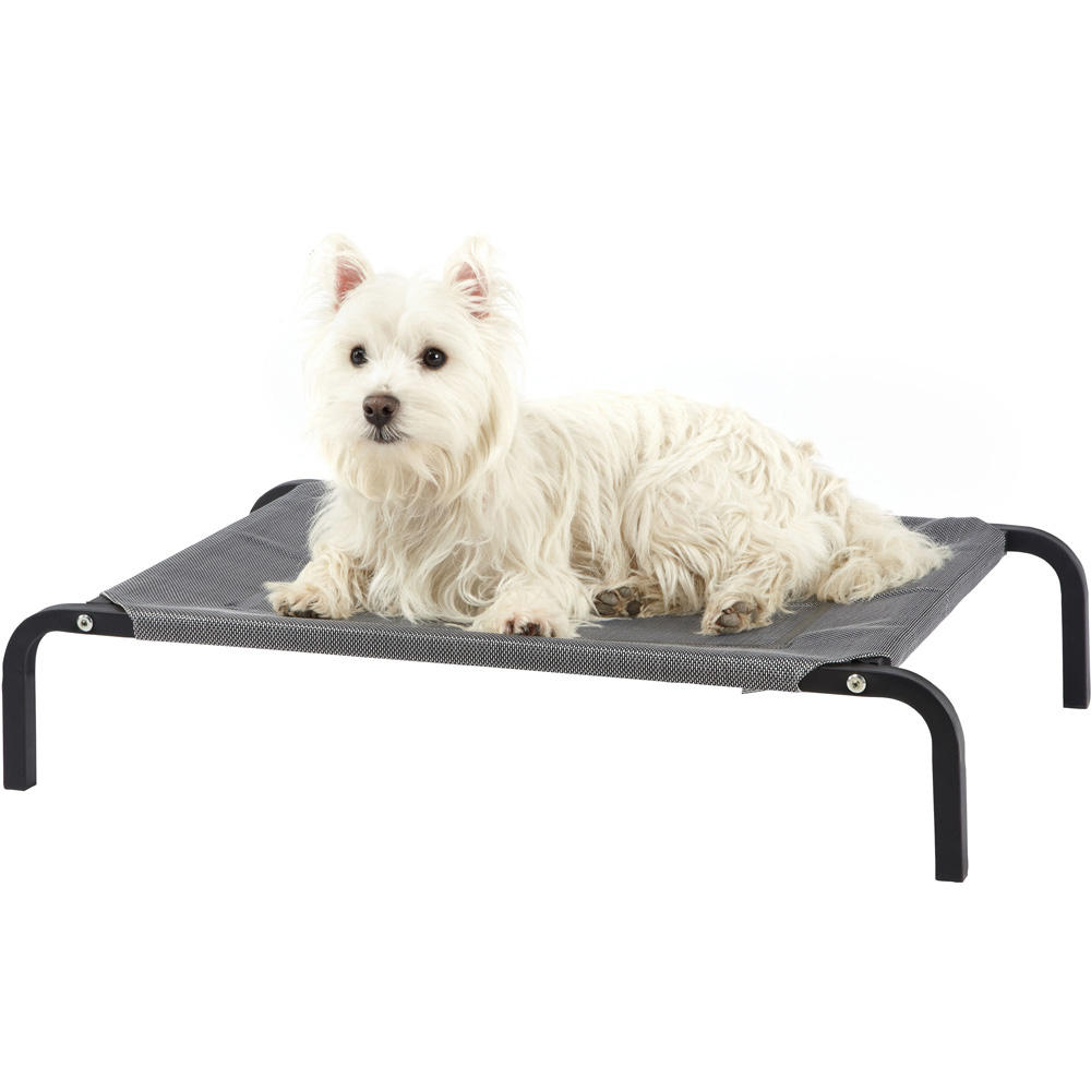 Bunty Small Grey Elevated Pet Basket Mat Image 2