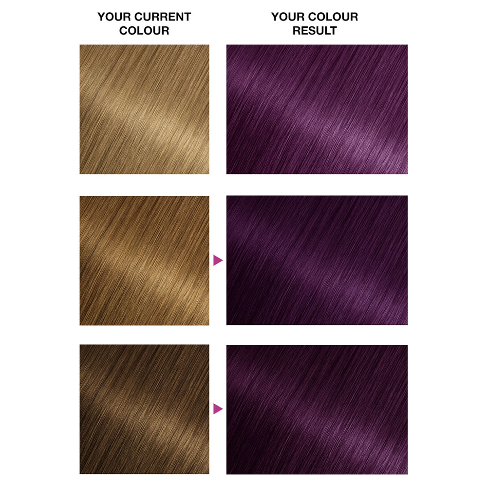 Garnier Olia Bold Deep Violet 3.16 Permanent Hair Dye Image 4