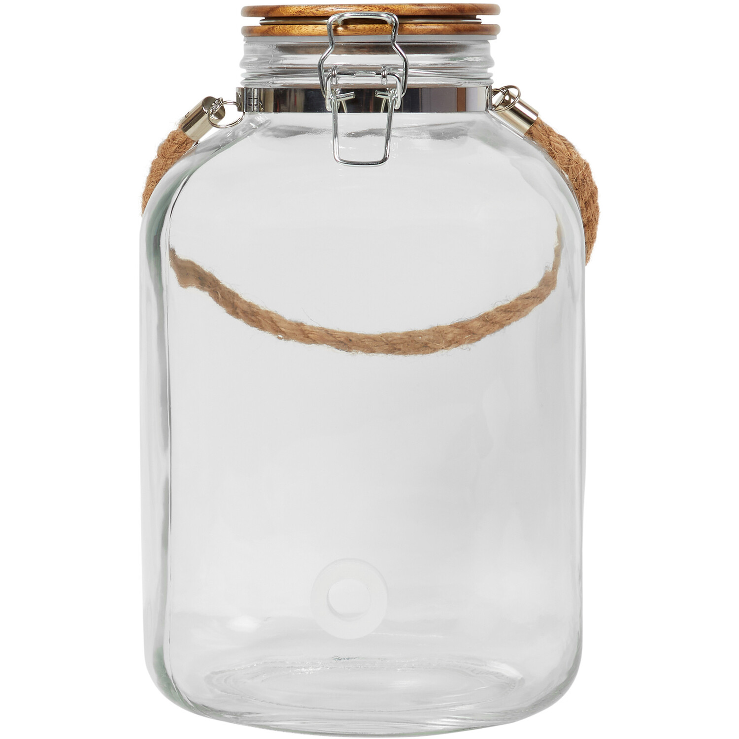 Glass Dispenser with Rope Handle Image 8