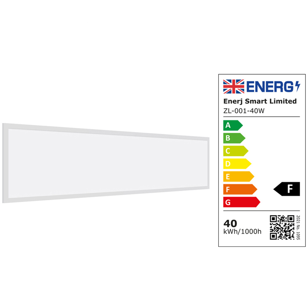 ENER-J 40W 4000K Day White Backlit LED Ceiling Panel Light 3 Pack Image 7