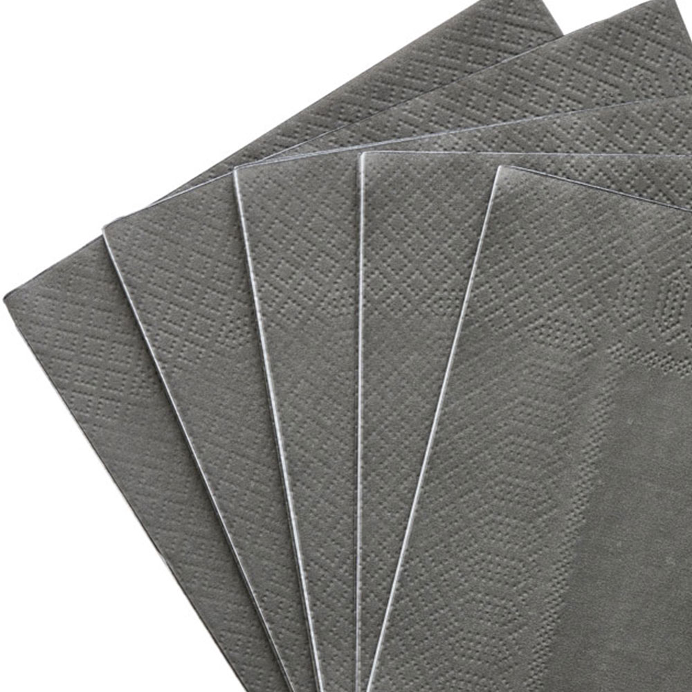 Wilko Grey 2ply Napkins 20 Pack   Image 4