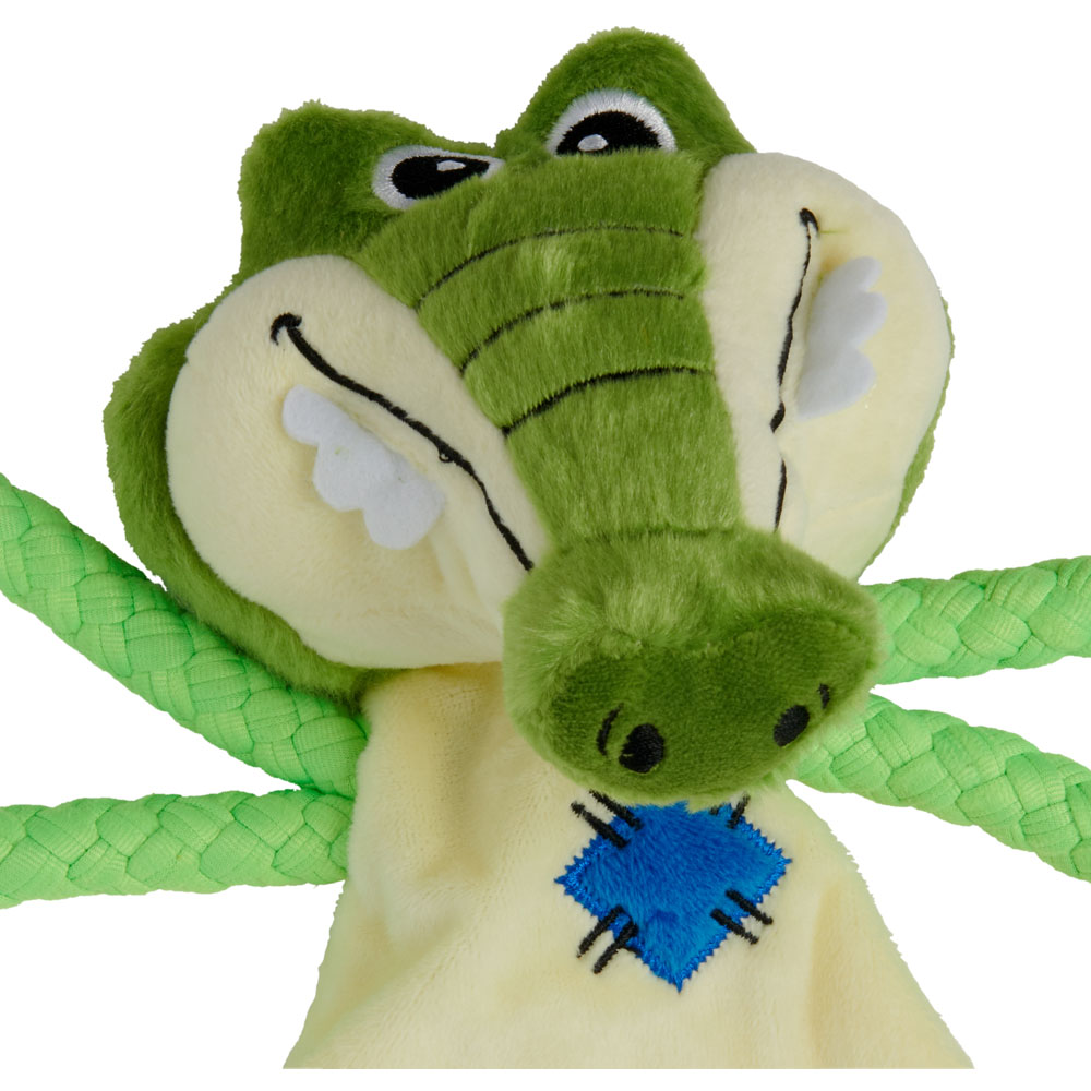 Single Wilko Rope Plush Animals Dog Toy in Assorted styles Image 7