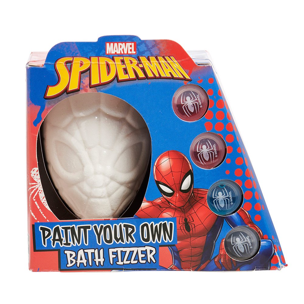 Spiderman Paint Your Own Bath Fizzer Set 150g Image 2