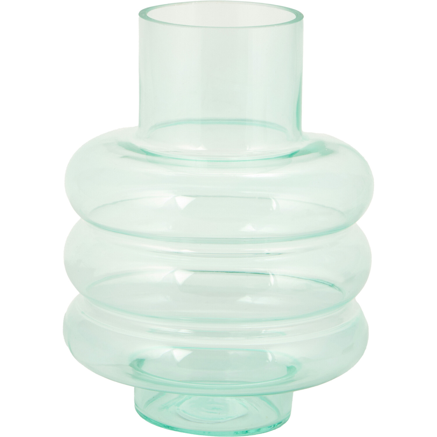 Pastel Glass Vase Image 2
