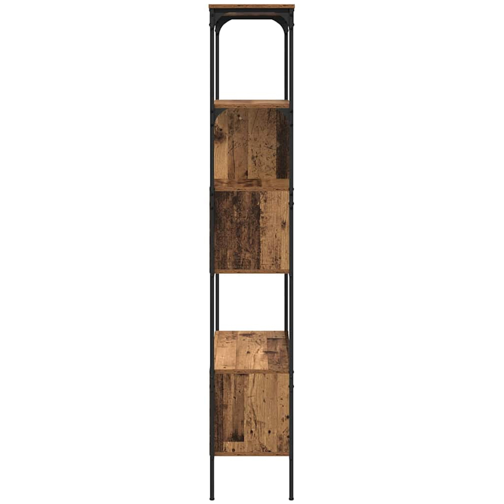 vidaXL 7 Shelf Old Wood Bookcase Image 6