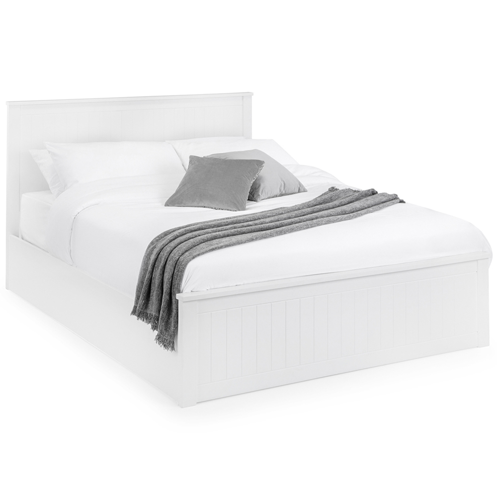 Julian Bowen Maine King Surf White Ottoman Bed Image 5