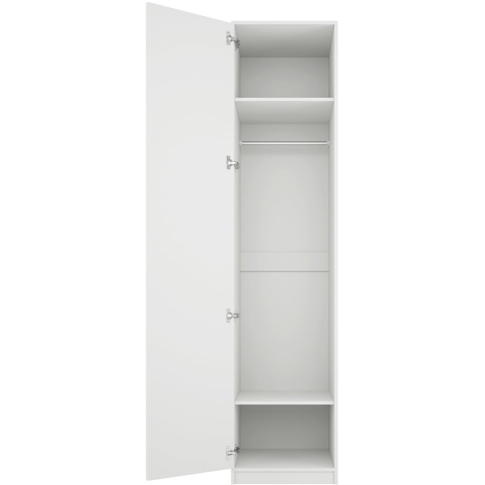 Austen Single Door White Wardrobe Image 4