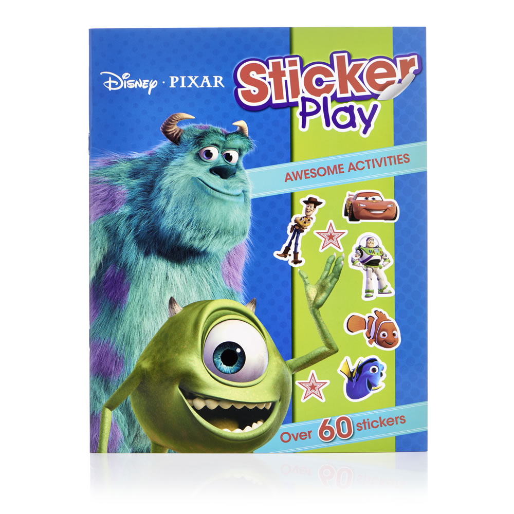 Disney Pixar Sticker Play Activity Book Assorted Image