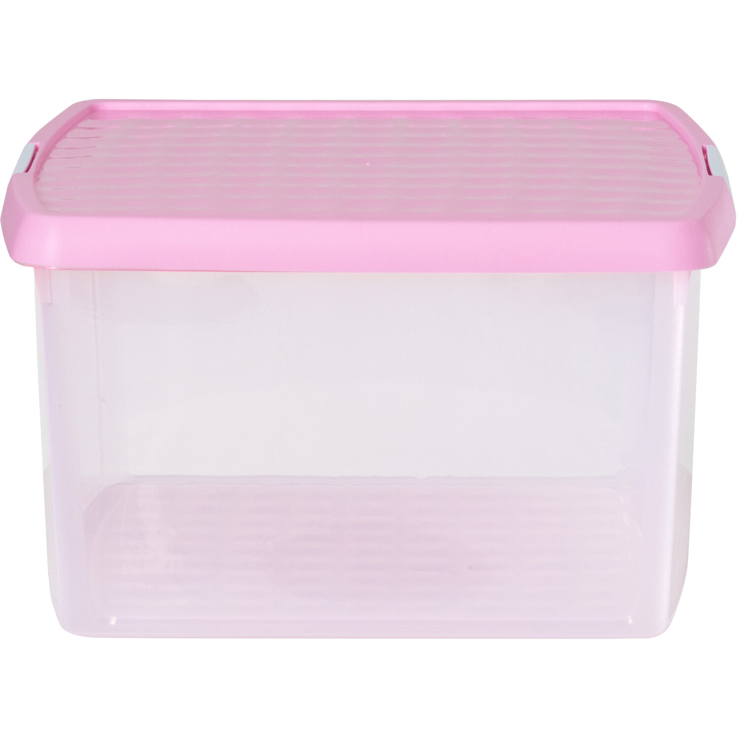 Wham Storage Box with Clip On Lid Pink 25.5l Image 3