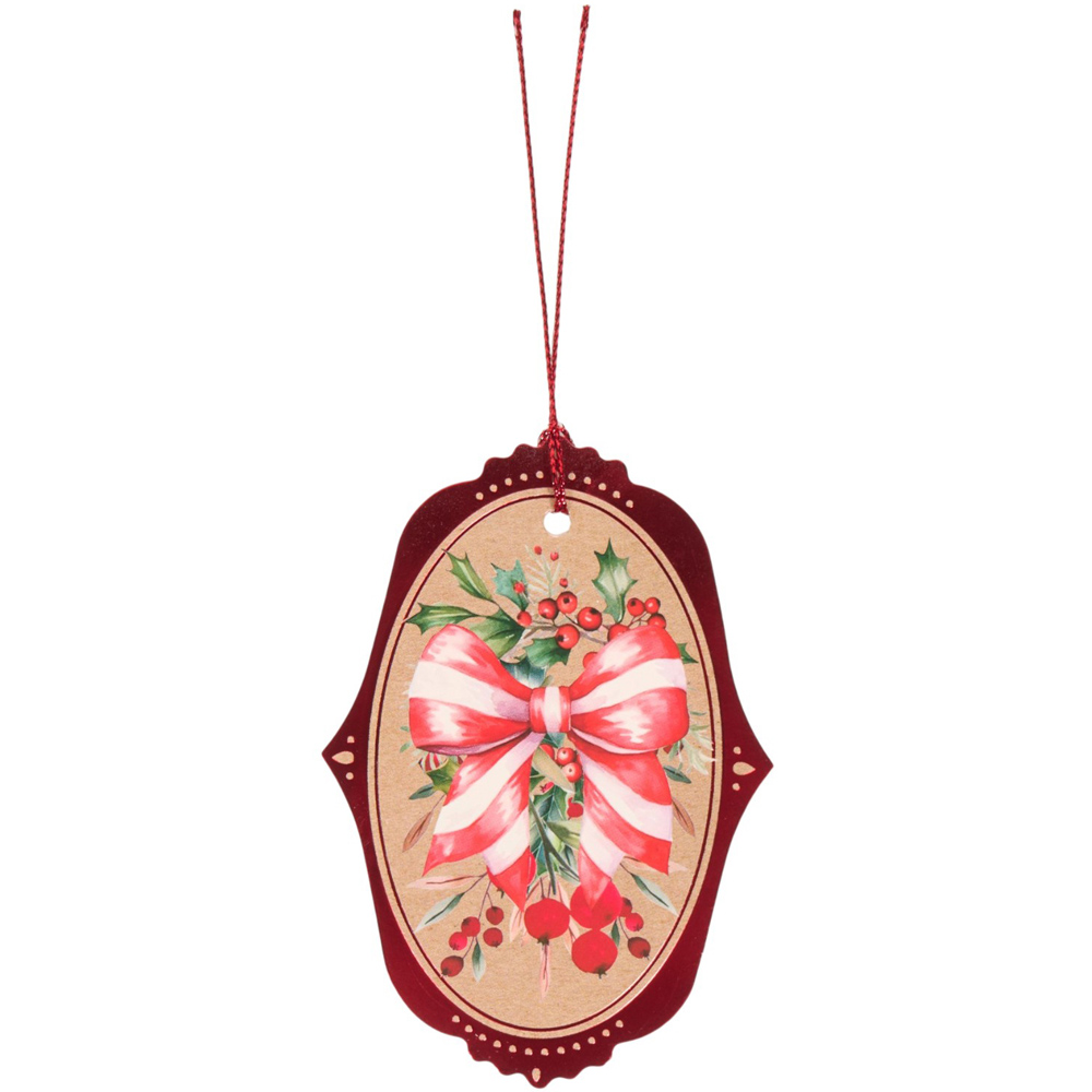 Pack of 12 Traditional Kraft Gift Tags Image 4