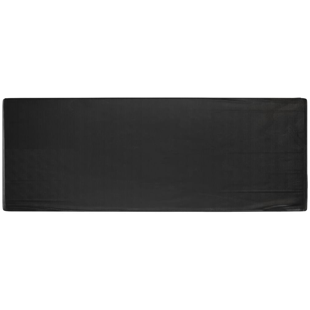 Walplus Black Eyelet Polyethylene Garden Sun Lounger Cover with Eyelets 40 x 205 x 75cm Image 6