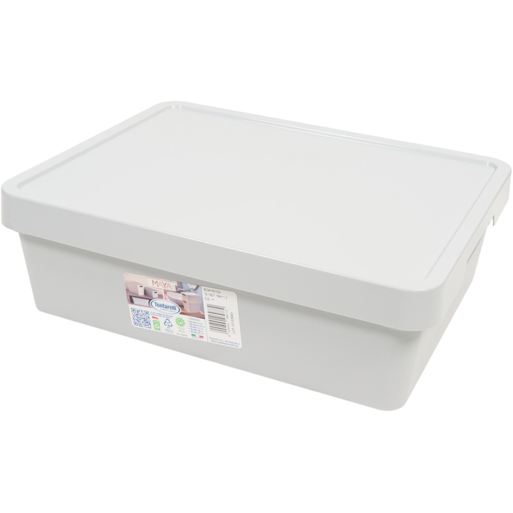 Matte Finish Storage Box Grey Image 3