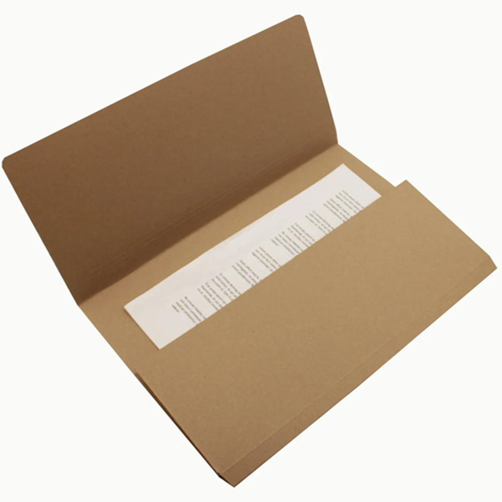 Exacompta Guildhall Buff A4+ Manilla Document Wallet 50 Pack Image 5