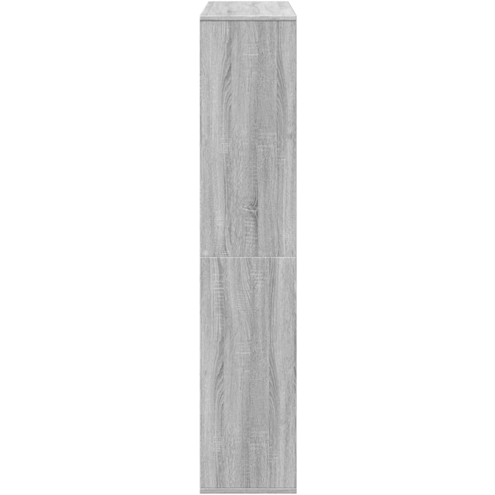 vidaXL 11 Shelf Grey Sonoma Bookcase Image 6
