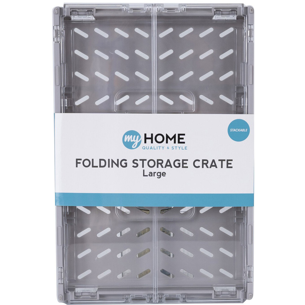 My Home Large Foldable Storage Crate Image 3