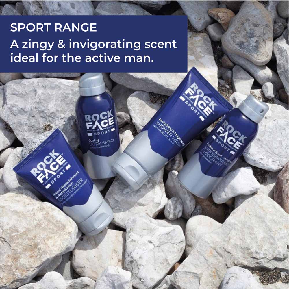 Rock Face Sport Antiperspirant 200ml Wilko