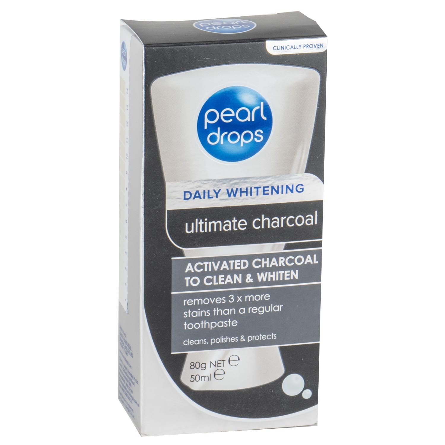 Pearl Drops Ultimate Charcoal Toothpaste 50ml Image