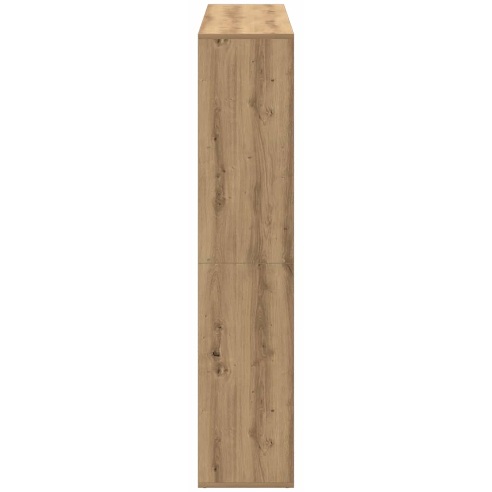 vidaXL 16 Shelf Artisan Oak Bookcase Image 6